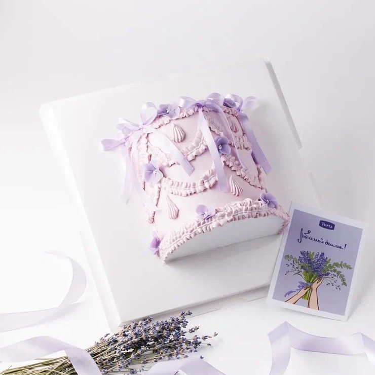 Торт-открытка «Любимой маме»