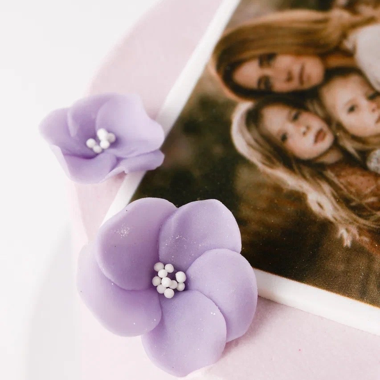 Бенто-торт с фотографией мамы