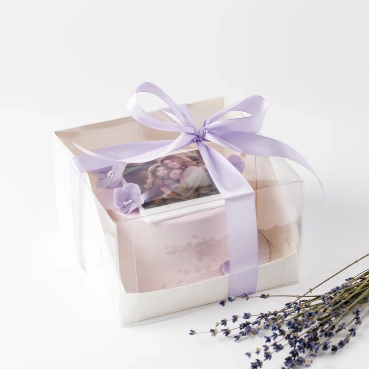 Бенто-торт с фотографией мамы