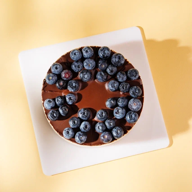 Торт-суфле «Птичье молоко» с цедрой апельсина