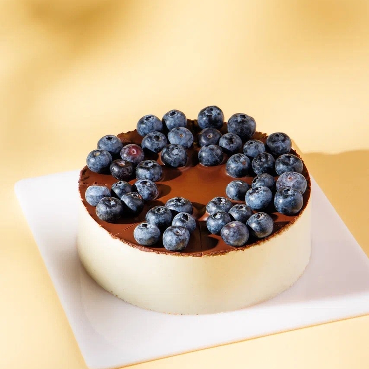 Торт-суфле «Птичье молоко» с цедрой апельсина