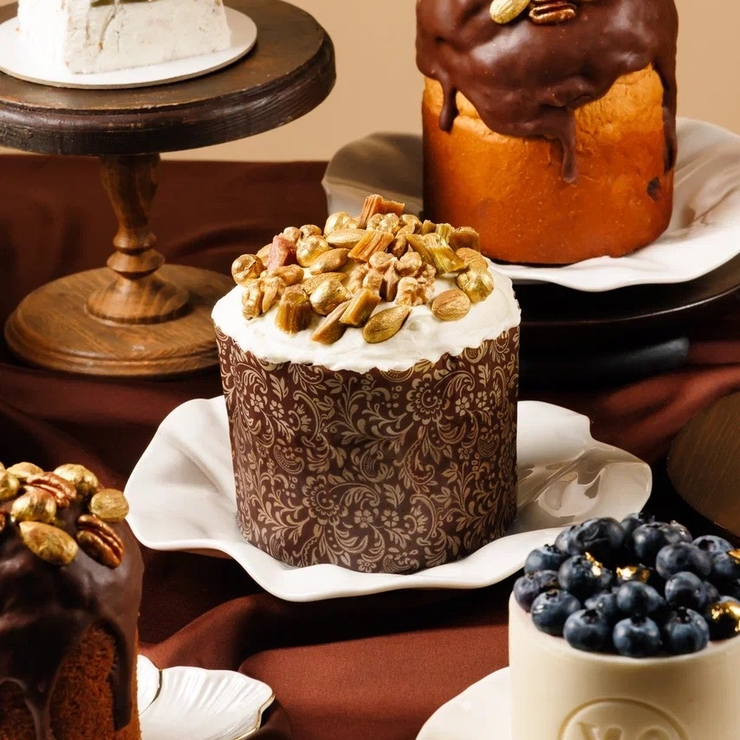 Кулич классический на кексовом тесте